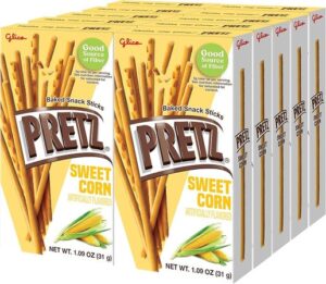 Glico Pretz Sweet Corn Snack Sticks 1.09oz 10ct